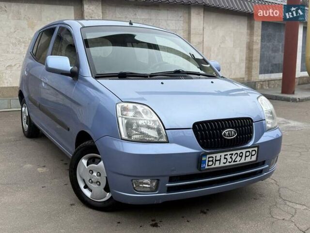 Синий Киа Пиканто, объемом двигателя 1.09 л и пробегом 162 тыс. км за 4999 $, фото 1 на Automoto.ua
