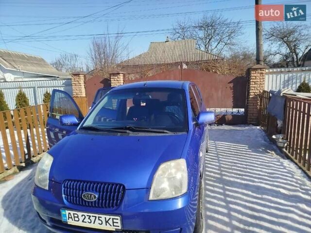 Синий Киа Пиканто, объемом двигателя 1.09 л и пробегом 189 тыс. км за 3500 $, фото 1 на Automoto.ua