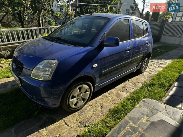 Синий Киа Пиканто, объемом двигателя 1.1 л и пробегом 121 тыс. км за 2900 $, фото 1 на Automoto.ua