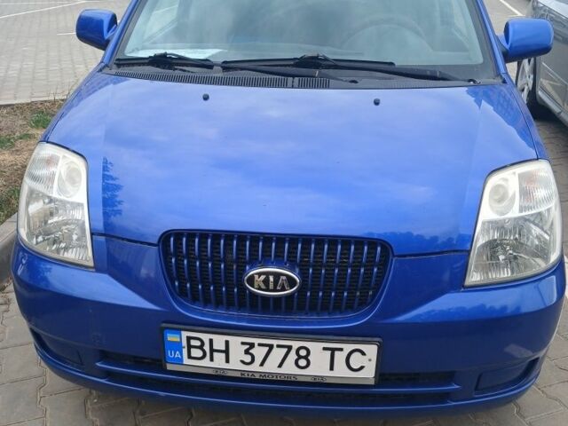 Синий Киа Пиканто, объемом двигателя 1.1 л и пробегом 149 тыс. км за 4800 $, фото 1 на Automoto.ua