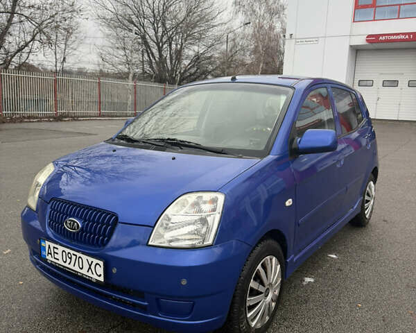 Синий Киа Пиканто, объемом двигателя 1.09 л и пробегом 120 тыс. км за 4300 $, фото 1 на Automoto.ua