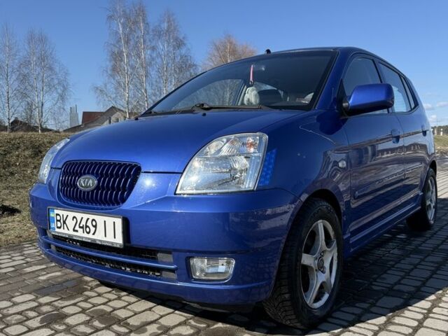 Синий Киа Пиканто, объемом двигателя 1.1 л и пробегом 121 тыс. км за 3999 $, фото 1 на Automoto.ua