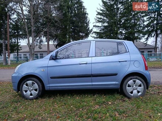 Синий Киа Пиканто, объемом двигателя 1.1 л и пробегом 152 тыс. км за 3900 $, фото 1 на Automoto.ua