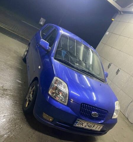 Синий Киа Пиканто, объемом двигателя 1.09 л и пробегом 121 тыс. км за 3999 $, фото 1 на Automoto.ua