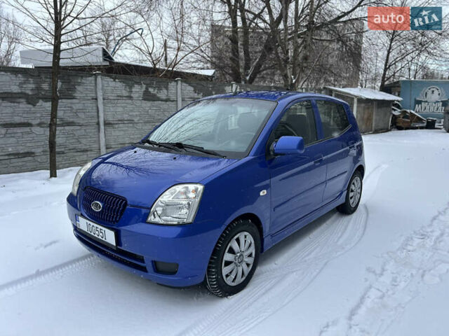Синій Кіа Піканто, об'ємом двигуна 1.1 л та пробігом 191 тис. км за 4700 $, фото 1 на Automoto.ua