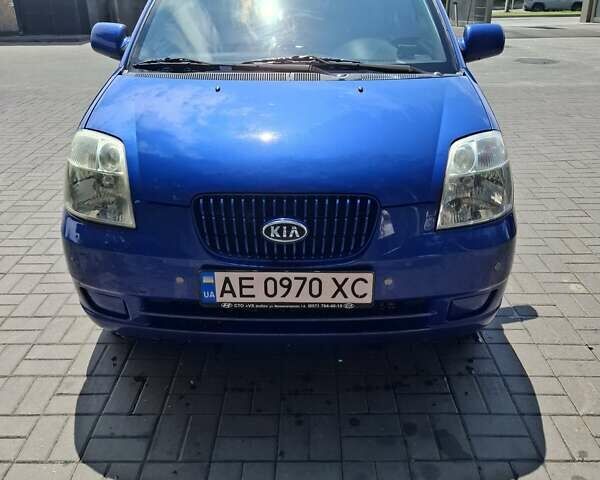 Синий Киа Пиканто, объемом двигателя 1.09 л и пробегом 119 тыс. км за 5500 $, фото 1 на Automoto.ua