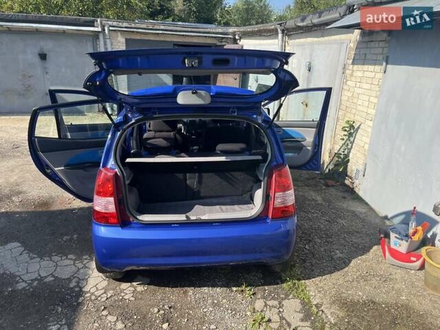 Синий Киа Пиканто, объемом двигателя 1.09 л и пробегом 102 тыс. км за 5500 $, фото 1 на Automoto.ua