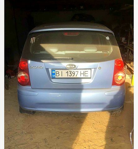 Синій Кіа Піканто, об'ємом двигуна 1.1 л та пробігом 120 тис. км за 4500 $, фото 1 на Automoto.ua