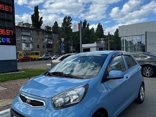 Синий Киа Пиканто, объемом двигателя 1.25 л и пробегом 85 тыс. км за 9500 $, фото 1 на Automoto.ua