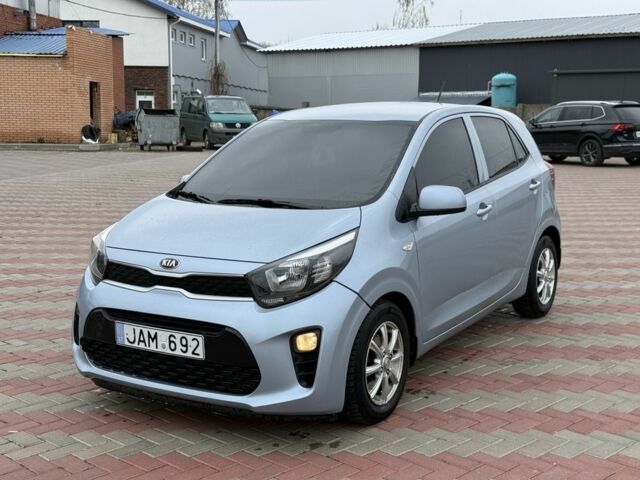 Синий Киа Пиканто, объемом двигателя 1.1 л и пробегом 34 тыс. км за 3750 $, фото 1 на Automoto.ua