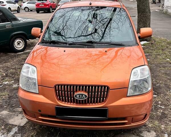 Оранжевый Киа Пиканто, объемом двигателя 1.1 л и пробегом 110 тыс. км за 4100 $, фото 1 на Automoto.ua