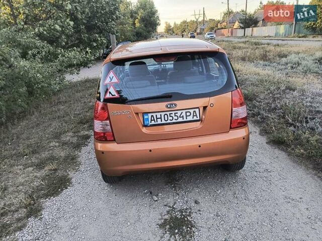 Помаранчевий Кіа Піканто, об'ємом двигуна 1.1 л та пробігом 75 тис. км за 5500 $, фото 1 на Automoto.ua