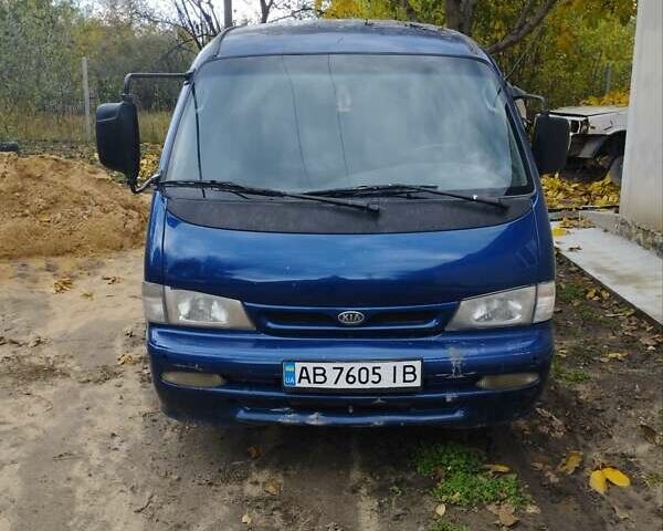 Синий Киа Преджио, объемом двигателя 2.7 л и пробегом 444 тыс. км за 1950 $, фото 1 на Automoto.ua