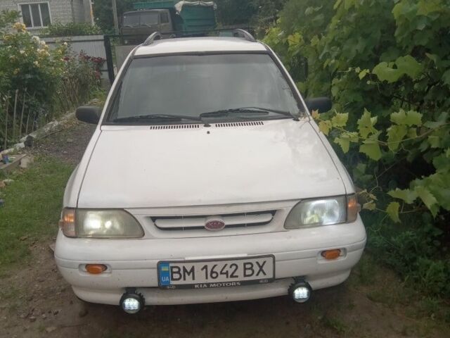Киа Прайд 2000 в Попольне на Automoto.ua Белый Киа Прайд, объемом двигателя 1.3 л и пробегом 300 тыс. км за 1100 $, фото 1 на Automoto.ua