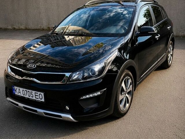 Черный Киа Rio X-Line, объемом двигателя 1.6 л и пробегом 88 тыс. км за 15800 $, фото 1 на Automoto.ua