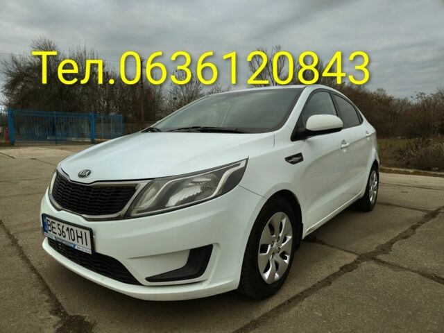 Белый Киа Рио, объемом двигателя 1.4 л и пробегом 155 тыс. км за 8300 $, фото 1 на Automoto.ua