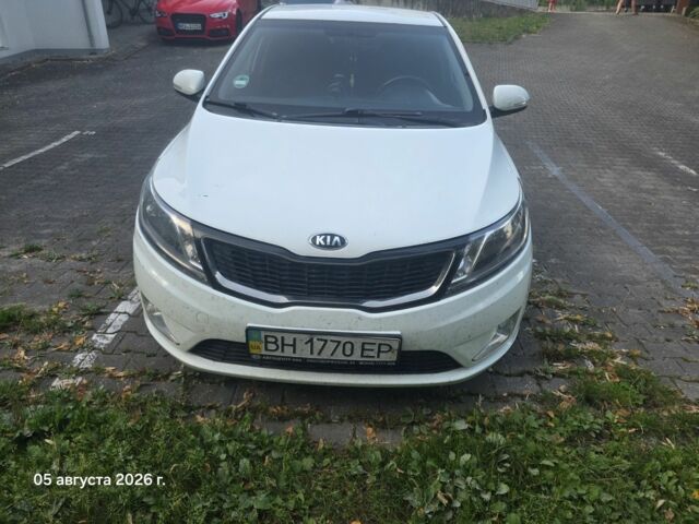 Белый Киа Рио, объемом двигателя 1.6 л и пробегом 152 тыс. км за 9267 $, фото 1 на Automoto.ua