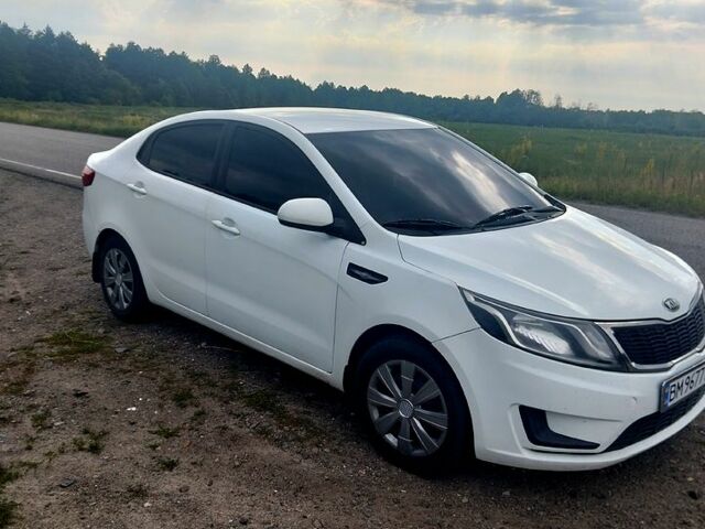 Белый Киа Рио, объемом двигателя 1.4 л и пробегом 254 тыс. км за 5900 $, фото 1 на Automoto.ua