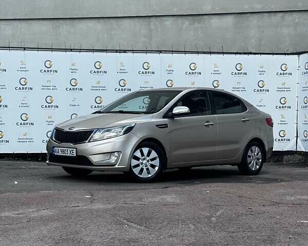 Бежевый Киа Рио, объемом двигателя 1.59 л и пробегом 122 тыс. км за 8600 $, фото 1 на Automoto.ua