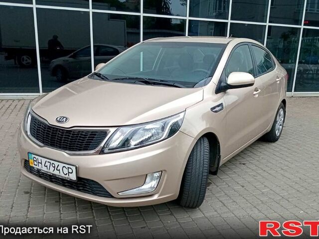 Бежевый Киа Рио, объемом двигателя 1.4 л и пробегом 160 тыс. км за 10600 $, фото 1 на Automoto.ua