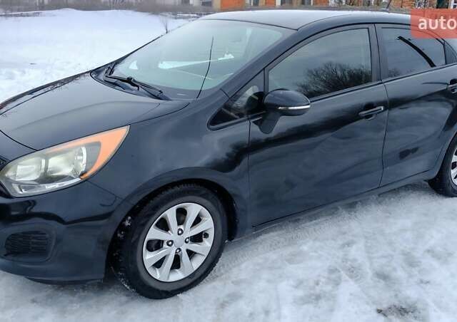 Черный Киа Рио, объемом двигателя 1.6 л и пробегом 149 тыс. км за 7200 $, фото 1 на Automoto.ua
