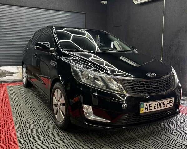 Киа Рио 2012 в Днепре (Днепропетровске) на Automoto.ua Черный Киа Рио, объемом двигателя 1.6 л и пробегом 203 тыс. км за 6500 $, фото 1 на Automoto.ua