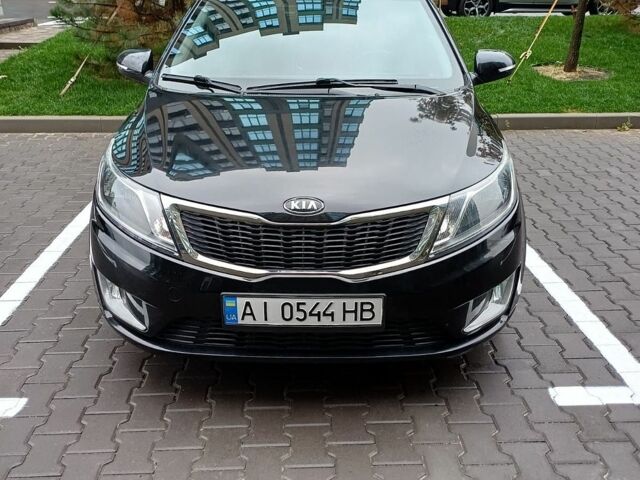 Черный Киа Рио, объемом двигателя 1.6 л и пробегом 120 тыс. км за 8900 $, фото 1 на Automoto.ua