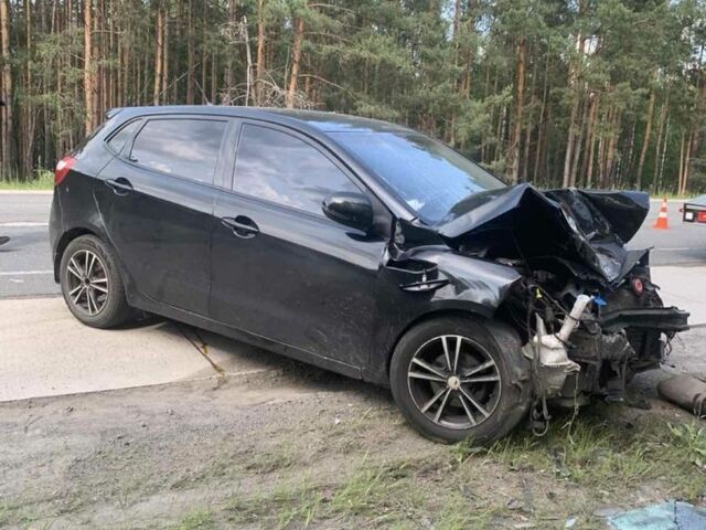 Черный Киа Рио, объемом двигателя 1.6 л и пробегом 142 тыс. км за 2767 $, фото 1 на Automoto.ua