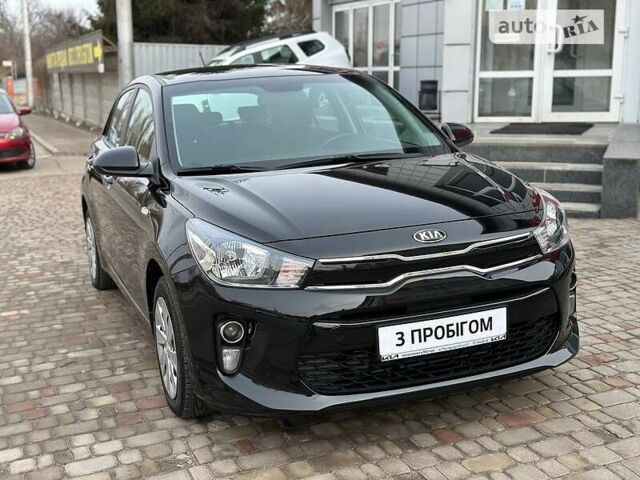 Черный Киа Рио, объемом двигателя 1.2 л и пробегом 79 тыс. км за 10100 $, фото 1 на Automoto.ua