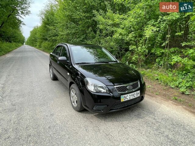 Черный Киа Рио, объемом двигателя 1.4 л и пробегом 91 тыс. км за 4500 $, фото 1 на Automoto.ua