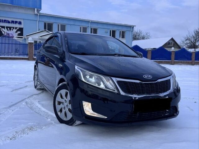 Черный Киа Рио, объемом двигателя 1.4 л и пробегом 160 тыс. км за 7200 $, фото 1 на Automoto.ua