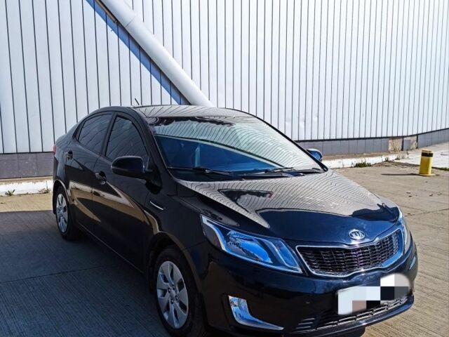 Черный Киа Рио, объемом двигателя 1 л и пробегом 125 тыс. км за 6700 $, фото 1 на Automoto.ua