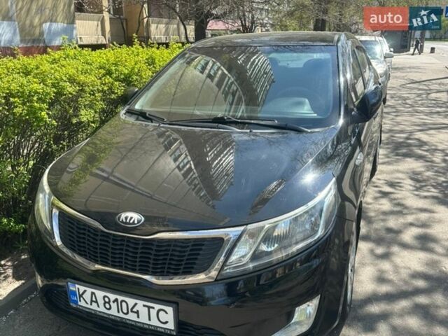 Черный Киа Рио, объемом двигателя 1.4 л и пробегом 126 тыс. км за 8700 $, фото 1 на Automoto.ua