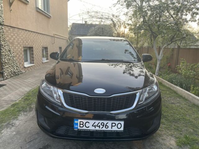 Черный Киа Рио, объемом двигателя 1.4 л и пробегом 142 тыс. км за 7800 $, фото 1 на Automoto.ua