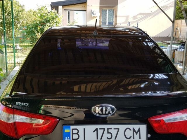 Черный Киа Рио, объемом двигателя 1.4 л и пробегом 68 тыс. км за 7900 $, фото 1 на Automoto.ua