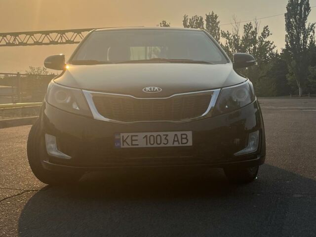 Черный Киа Рио, объемом двигателя 1.6 л и пробегом 155 тыс. км за 8500 $, фото 1 на Automoto.ua