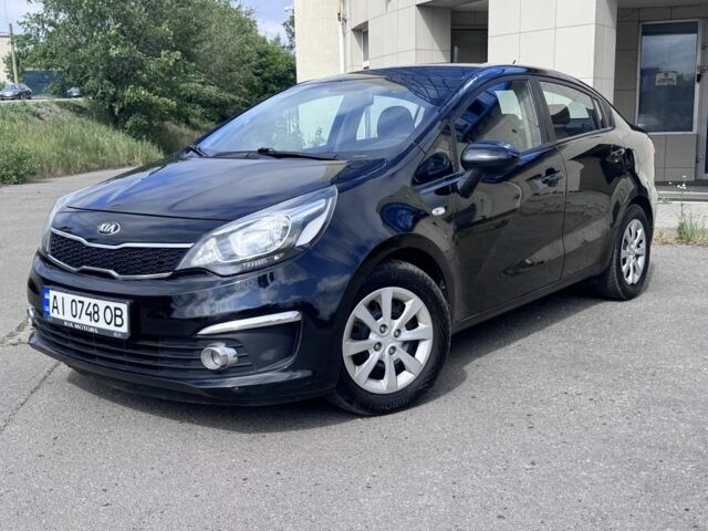 Черный Киа Рио, объемом двигателя 1.4 л и пробегом 178 тыс. км за 7200 $, фото 1 на Automoto.ua