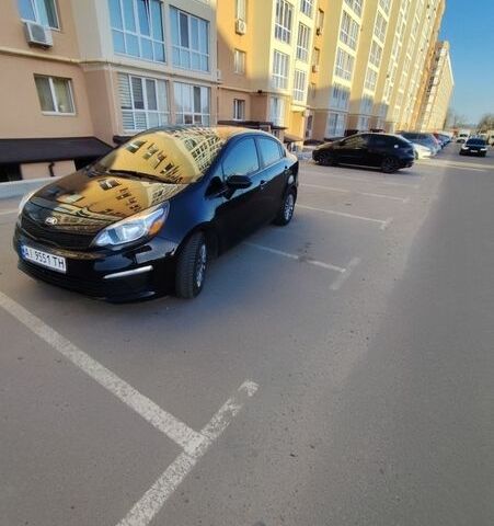 Черный Киа Рио, объемом двигателя 1.59 л и пробегом 190 тыс. км за 8000 $, фото 1 на Automoto.ua
