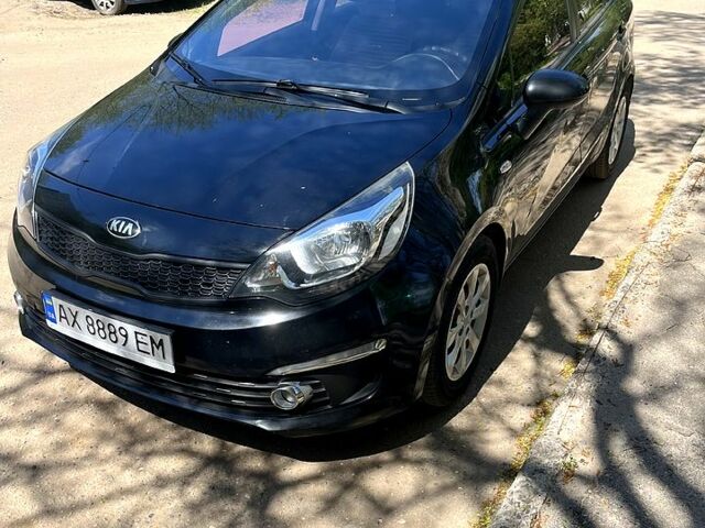 Черный Киа Рио, объемом двигателя 1.2 л и пробегом 140 тыс. км за 8500 $, фото 1 на Automoto.ua