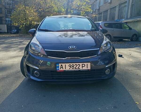 Черный Киа Рио, объемом двигателя 1.37 л и пробегом 185 тыс. км за 8500 $, фото 1 на Automoto.ua