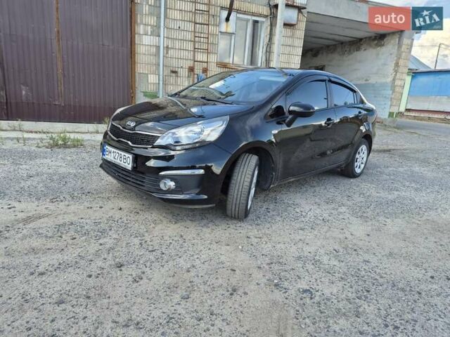 Черный Киа Рио, объемом двигателя 1.4 л и пробегом 115 тыс. км за 9500 $, фото 1 на Automoto.ua