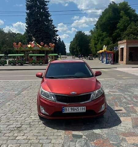 Красный Киа Рио, объемом двигателя 1.59 л и пробегом 175 тыс. км за 7800 $, фото 1 на Automoto.ua