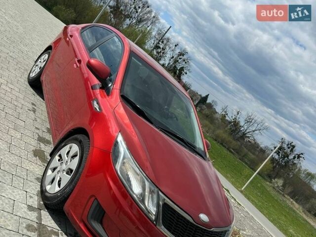 Красный Киа Рио, объемом двигателя 1.4 л и пробегом 145 тыс. км за 7300 $, фото 1 на Automoto.ua