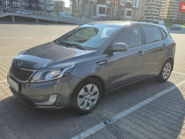 Серый Киа Рио, объемом двигателя 1.4 л и пробегом 186 тыс. км за 6700 $, фото 1 на Automoto.ua