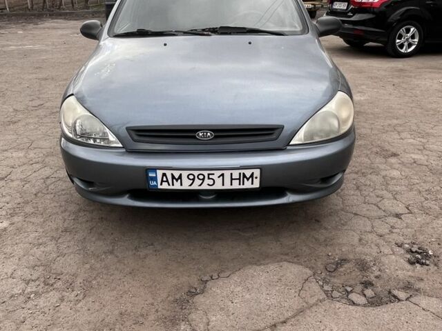 Серый Киа Рио, объемом двигателя 1.3 л и пробегом 352 тыс. км за 1900 $, фото 1 на Automoto.ua