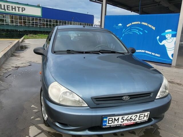 Серый Киа Рио, объемом двигателя 1.3 л и пробегом 190 тыс. км за 1750 $, фото 1 на Automoto.ua