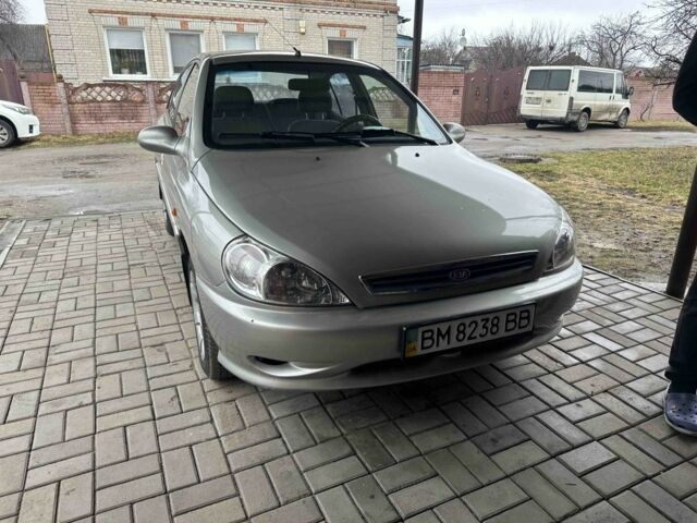 Сірий Кіа Ріо, об'ємом двигуна 1.3 л та пробігом 221 тис. км за 2850 $, фото 1 на Automoto.ua