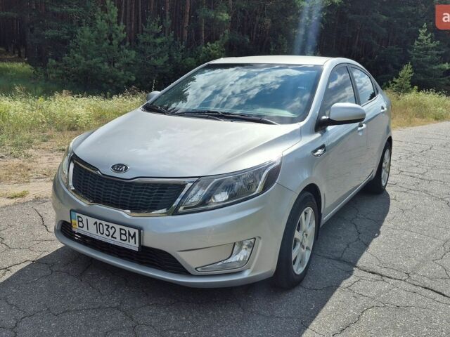 Серый Киа Рио, объемом двигателя 1.4 л и пробегом 148 тыс. км за 6600 $, фото 1 на Automoto.ua
