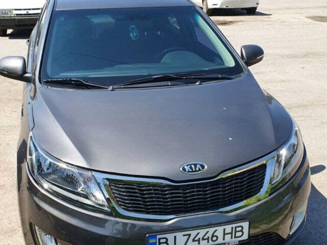 Серый Киа Рио, объемом двигателя 1.6 л и пробегом 190 тыс. км за 6954 $, фото 1 на Automoto.ua