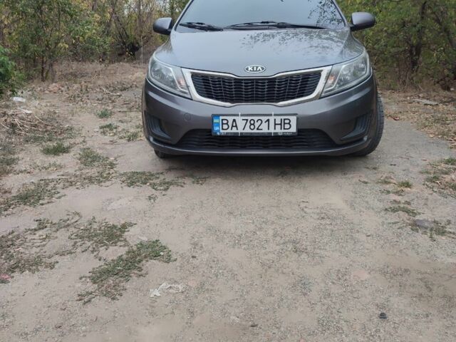 Серый Киа Рио, объемом двигателя 1.4 л и пробегом 170 тыс. км за 5496 $, фото 1 на Automoto.ua